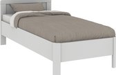 Comfort Collectie bed Bienne Rondo - 100 x 200 cm - alpine wit
