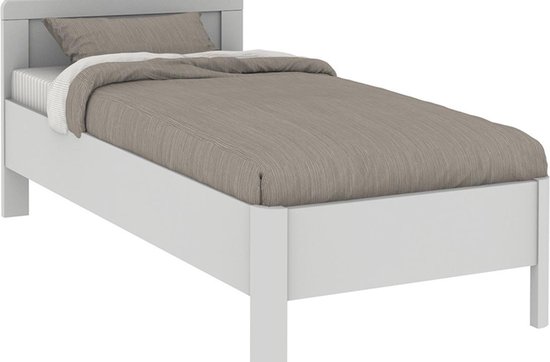 B Bright Bed Bienne Rondo - 100 x 200 cm - alpine wit