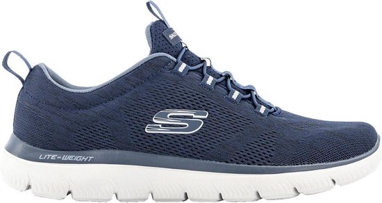 Skechers Heren Blauwe lightweight sneaker - Maat 40 | bol.com