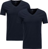 WE Fashion Heren T-shirt, 2-pack