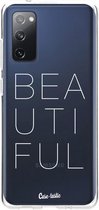 Casetastic Samsung Galaxy S20 FE 4G/5G Hoesje - Softcover Hoesje met Design - Beautiful Print