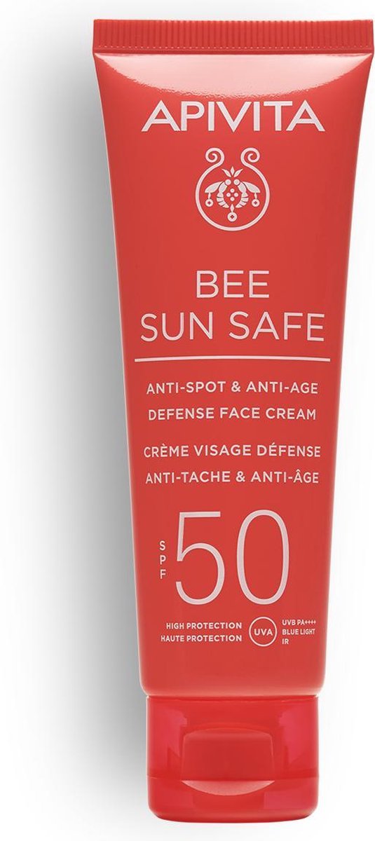 Apivita Anti-Spot & Anti-Age Defense Face Cream SPF50