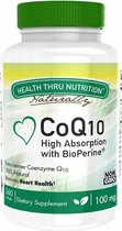 CoQ-10 (w/ BioPerine®) 100 mg (non-GMO) (360 Softgels) - Health Thru Nutrition