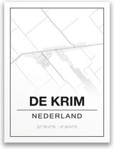 Poster/plattegrond DEKRIM - A4