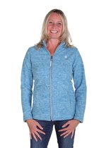 BJØRNSON JILL Fleece Vest 4 seizoenen Dames - Maat 36 - Blauw Melange