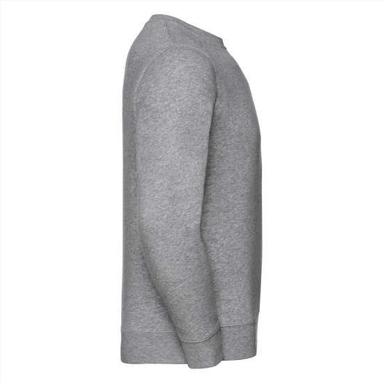 Sweatshirt Homme Russell Gris Clair Col Rond Regular Fit