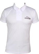 Sport Polo Kids/Volw. Wit SlimFit Polyester XS