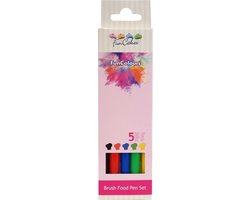 FunCakes FunColours Eetbare Stiften Primaire Kleuren Set van 5