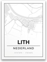 Poster/plattegrond LITH - 30x40cm