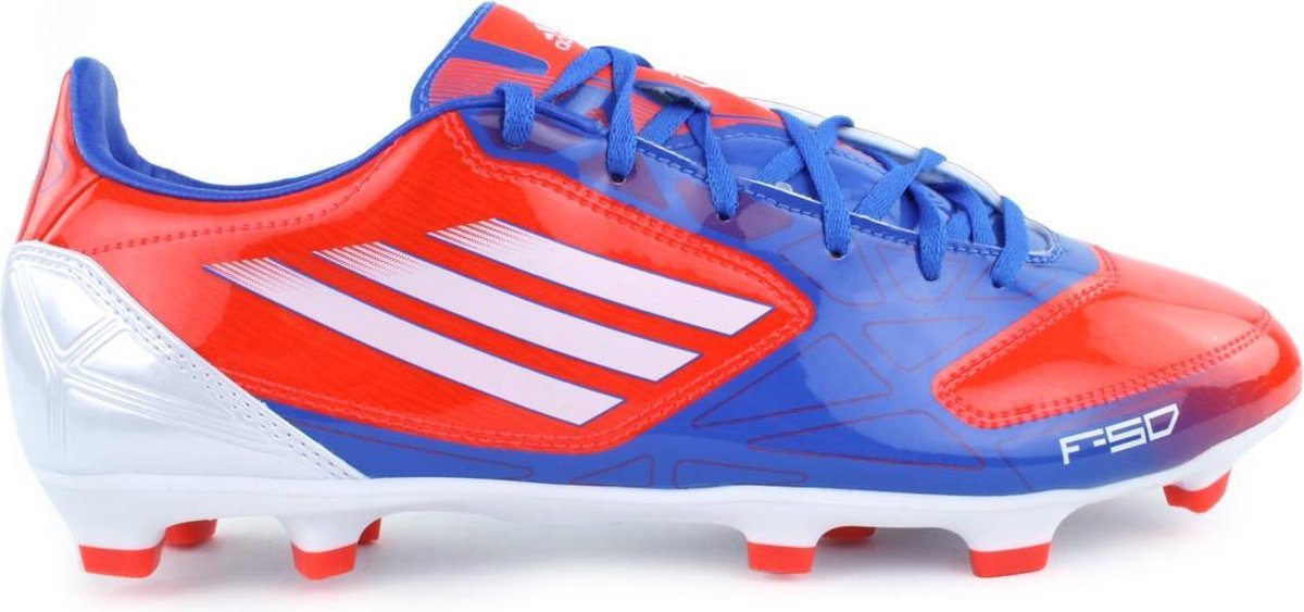 adidas F10 TRX FG - Chaussures de football - Homme - Taille 43 1/3 - Bleu  vif; Orange... | bol.com
