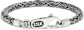 SILK Jewellery - Zilveren Armband - Double Fox - 278.19 - Maat 19
