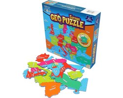 GEOToys Geopuzzel Europa - 58 puzzelstukjes - Frans