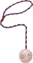 Ferplast Apporteerspeelgoed Touw Met Bal 60 Cm Rubber