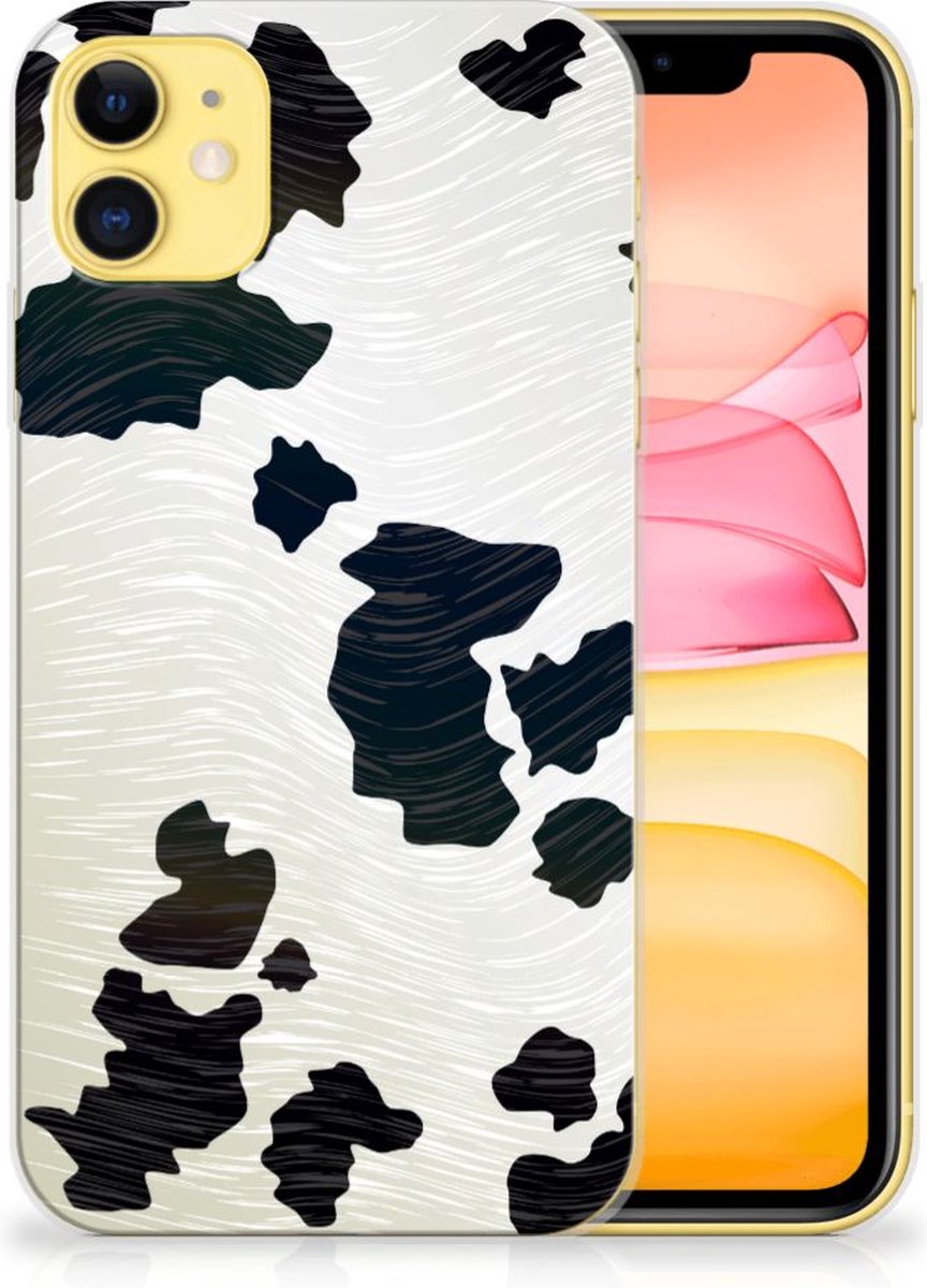 Apple iPhone 11 TPU Hoesje Koeienvlekken