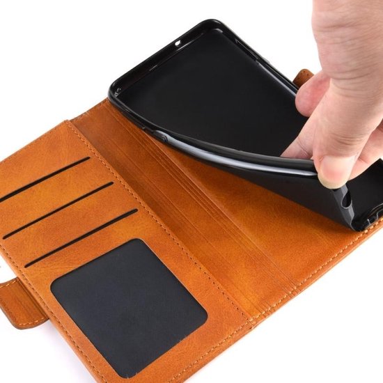 Faites attention au type !! Étui portefeuille en cuir pour téléphone  portable pour... | bol.com