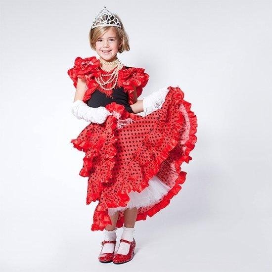 La Senorita Flamencoschoenen Rood - Authentieke Spaanse Dansschoenen Voor Dames En Kinderen