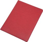 Schrijfmap Alassio A4 Balocco rood polyester/katoen