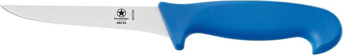STERNSTEIGER Uitbeenmes (blauw handvat) 15cm
