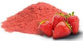 Aardbeien poeder | biologisch | 125 gram | gevriesdroogd