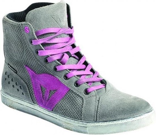 DAINESE STREET BIKER AIR DAMES GRIJS ORCHID MOTORSCHOENEN 40 | bol.com
