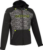 Bering Drift Black Grey Textile Motorcycle Jacket XL
