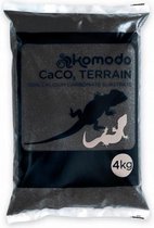 Komodo Caco Zand - Bodembedekking - 4 kg - Zwart