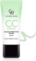 Golden Rose - CC Cream Color Correcting Primer 04 - Green - Verminderd roodheden