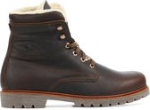 Panama Jack Mannen Leren  Enkellaarsjes / Laarzen / Herenschoenen P03 aviator - Bruin - Maat 42