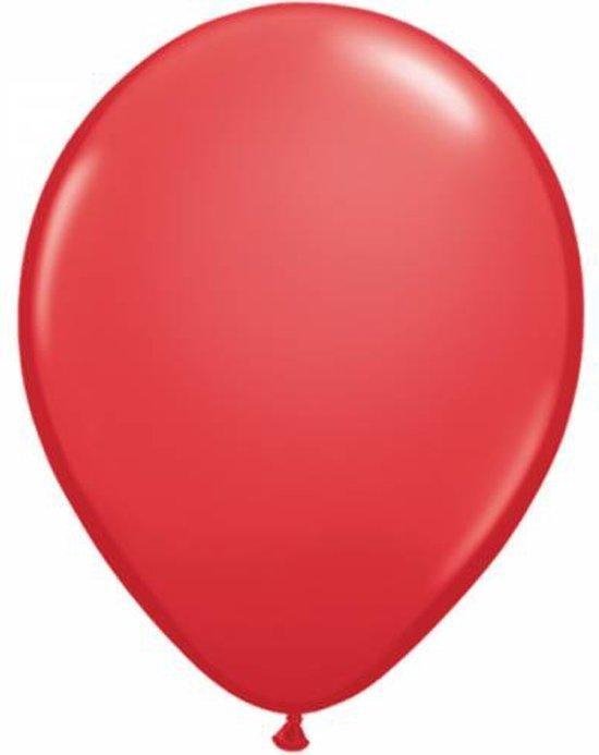 Qualatex ballonnen 100 stuks Red