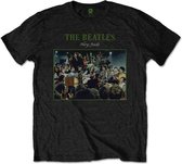 The Beatles Heren Tshirt -M- Hey Jude Live Zwart