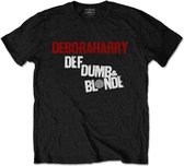 Blondie - Def, Dumb & Blonde Heren T-shirt - S - Zwart