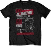 Guns N' Roses - Nice Boys Heren T-shirt - S - Zwart