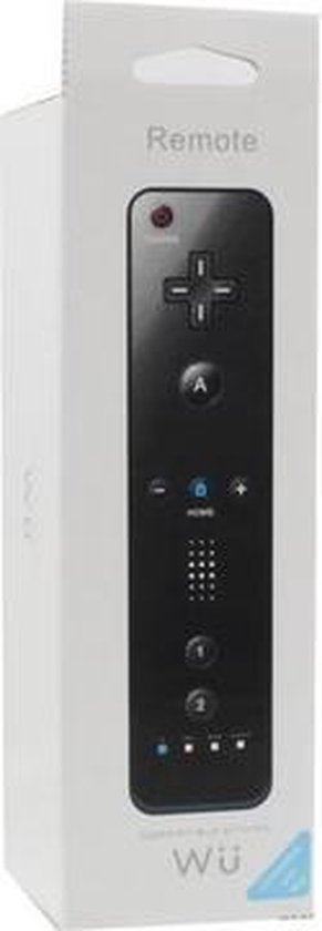 Wii Remote Controller - afstandbediening voor Wii(zwart) - Dutch Wanted