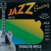 Thomastik JS112 E-snarenset 012-016-020-027-037-050 Jazz Swing Flat wound
