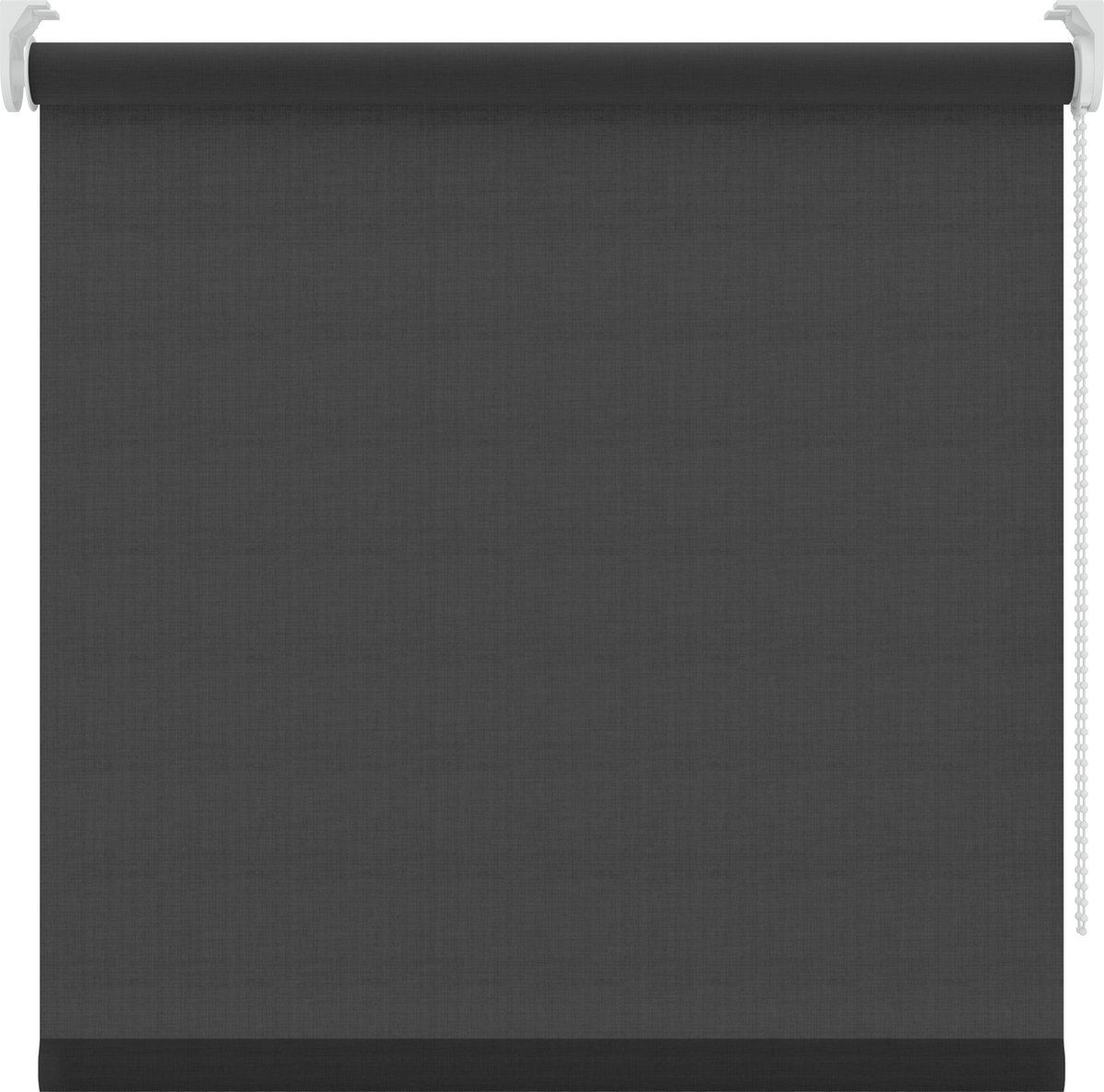 BloomTheRoom rolgordijn - Grijszwart - Lichtdoorlatend - 90x190 cm