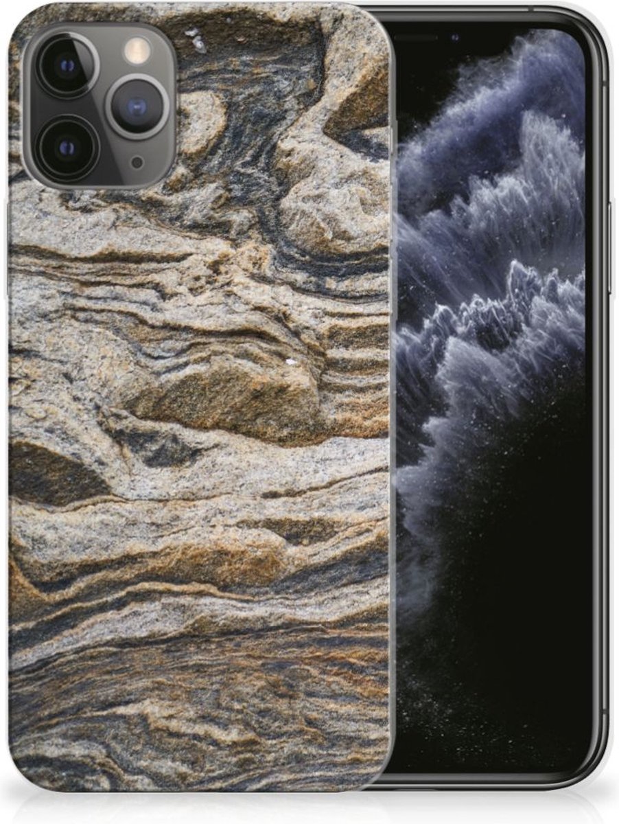 Apple iPhone 11 Pro TPU Siliconen Hoesje Steen