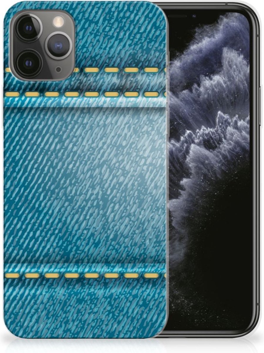Apple iPhone 11 Pro Silicone Back Cover Jeans