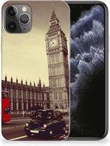 Geschikt voor iPhone 11 Pro Siliconen Back Cover Londen