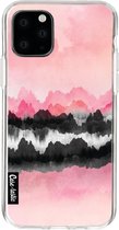 Casetastic Apple iPhone 11 Pro Hoesje - Softcover Hoesje met Design - Pink Mountains Print