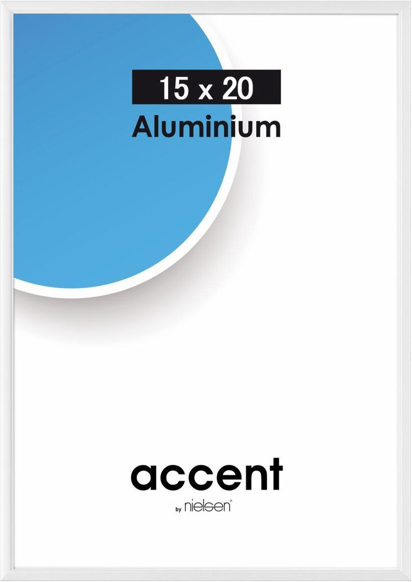 Nielsen Accent 15x20 aluminium zilver 51323