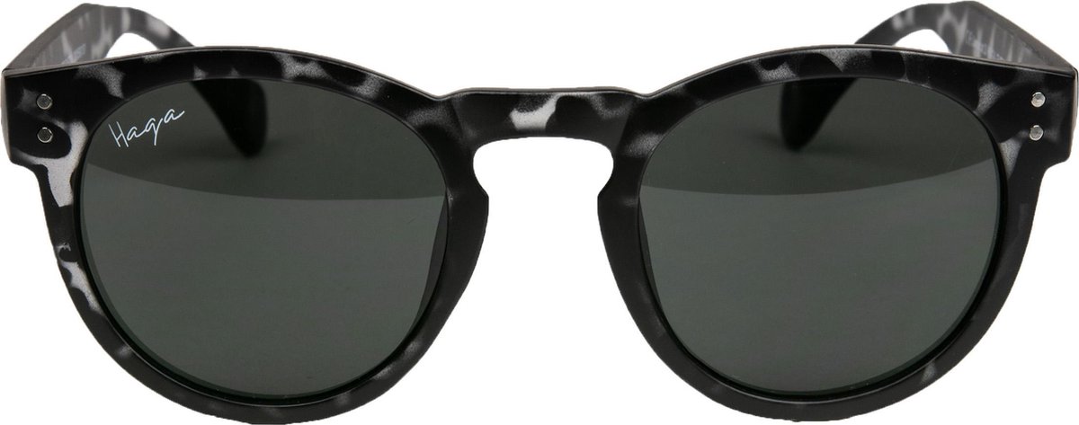 Haga Eyewear zonnebril Brighton zwart wit