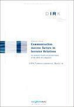 Communication Success Factors in Investor Relations