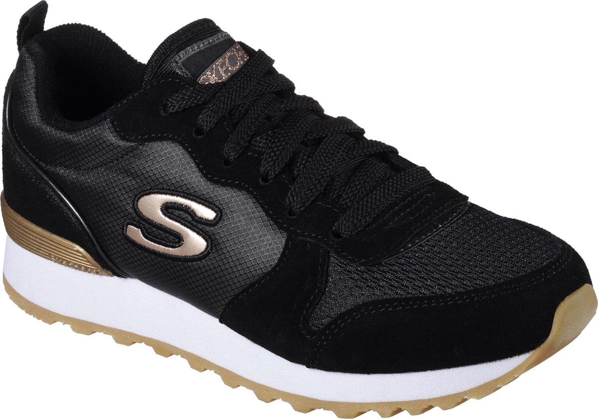 Outfits met Skechers Retros Og 85 Goldn Gurl Dames Sneakers - Zwart - Maat  38 (6)| VrouwenOutfits.nl