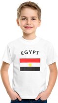 Wit kinder t-shirt Egypte L (146-152)