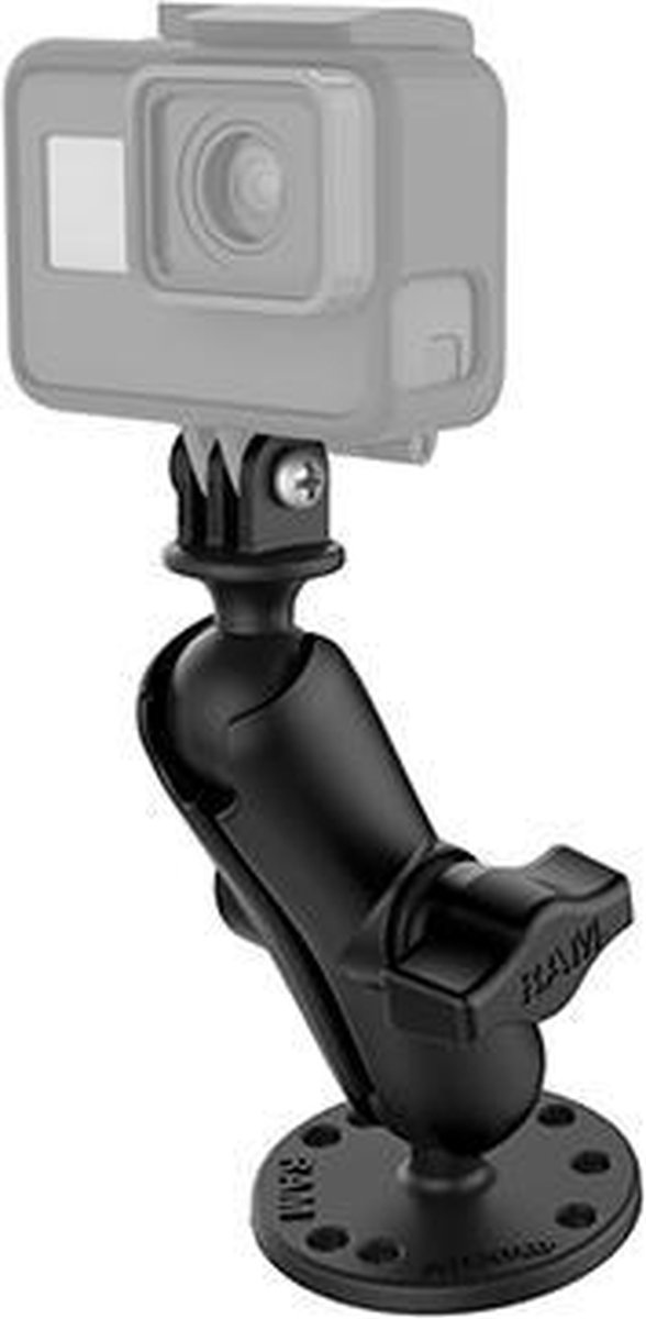RAM Mount Drill-Down Mount with Universal Action Camera Adapter