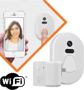 Parya Smart Deurbel Smart camera WiFi deurbel met losse ontvanger en telefoon app