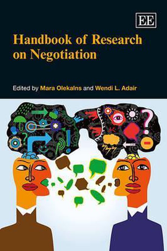 Handbook of Research on Negotiation - cover