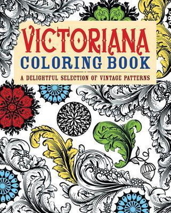 Victoriana Coloring Book 9780785830436 Patience Coster Boeken