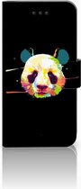 Geschikt voor iPhoneX Bookcase Design Panda Color