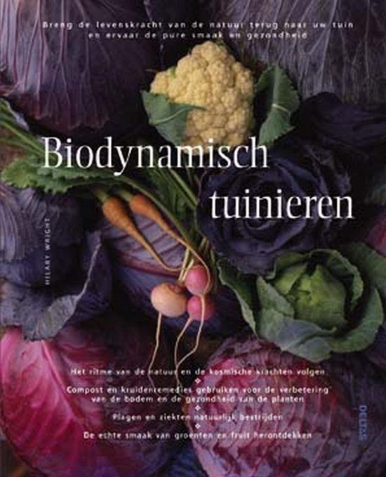 Cover van het boek 'Biodynamisch tuinieren'